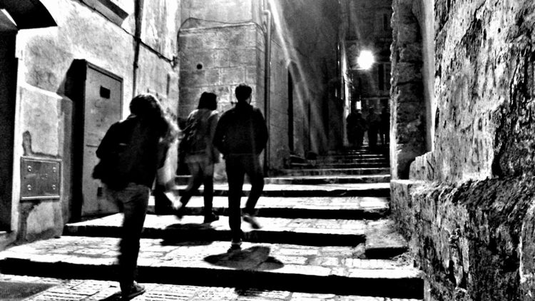 Taranto Città Vecchia di notte